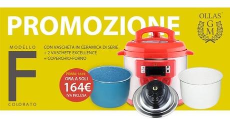 Pentola multifunzione Ollas GM MODELLO F colorato completo