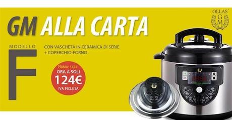 Pentola multifunzione Ollas GM MODELLO F grigio con coperchio forno