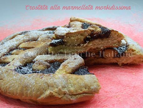 Crostata alla marmellata morbidissima