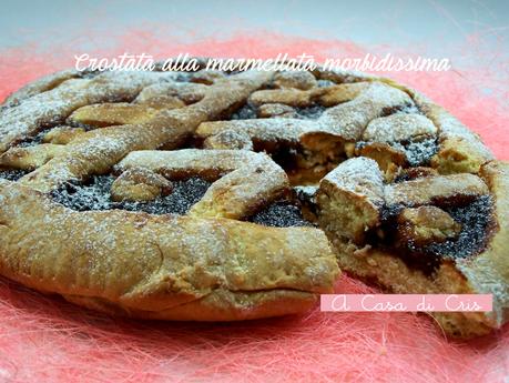 Crostata alla marmellata morbidissima