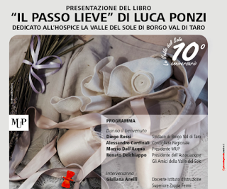 Presentazione del libro di Luca Ponzi il 14 novembre a Borgotaro