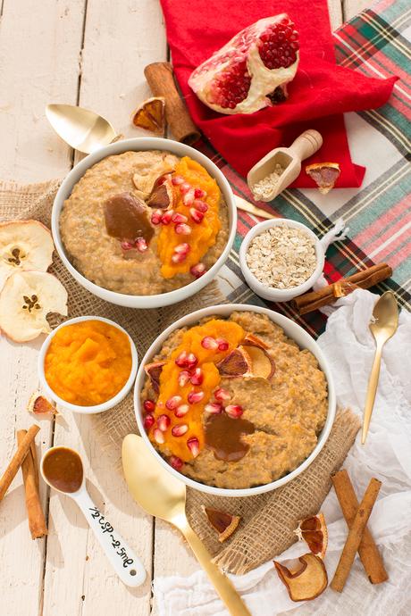 FIOCCHI di AVENA alla ZUCCA | PUMPKIN OATMEAL