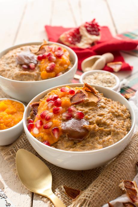 FIOCCHI di AVENA alla ZUCCA | PUMPKIN OATMEAL