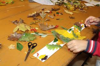 FOGLIE-  passeggiata autunnale con laboratorio a Padenghe