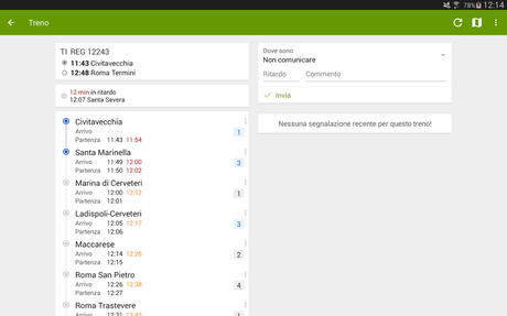 Orario Treni screen2