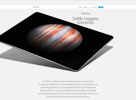 Apple conferma, iPad Pro da 12.9 pollici disponibile in 40 paesi dall’ 11 Novembre, Italia compresa [Aggiornato x1, finalmente è arrivato su Apple Store, Infografica prezzi e accessori]