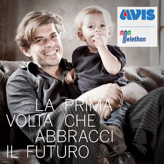 MILANO. Avis TELETHON: nuova campagna comunicazione prima volta abbracci futuro