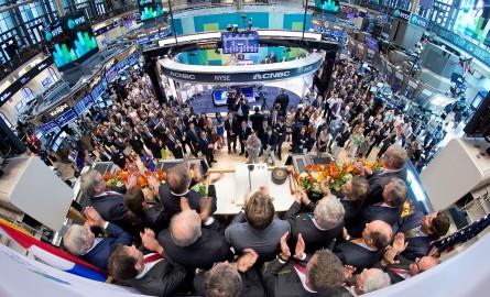 NEW YORK, NY - JUNE 21:  ING Groep N.V. CEO Jan Hommen rings the opening bell at the New York Stock Exchange on June 21, 2012 in New York City. (Photo by Ben Hider/NYSE Euronext)