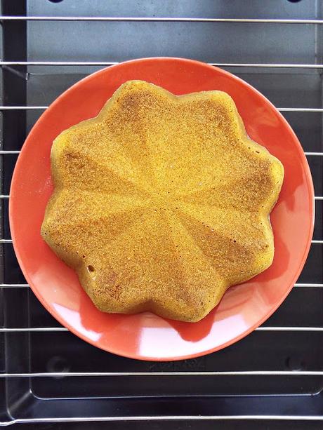 Torta alla zucca (cruda), yogurt greco e vaniglia