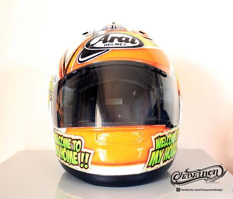 Arai RX-GP R.Wilairot Thailandia 2015 by Chayanon Design