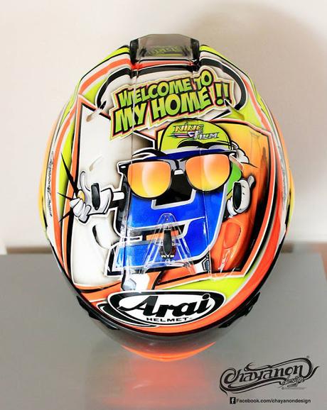 Arai RX-GP R.Wilairot Thailandia 2015 by Chayanon Design