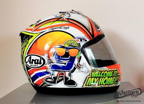 Arai RX-GP R.Wilairot Thailandia 2015 by Chayanon Design