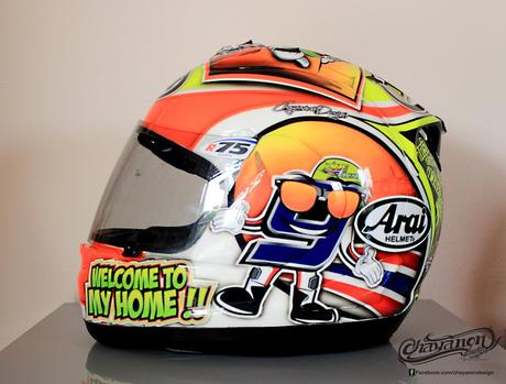 Arai RX-GP R.Wilairot Thailandia 2015 by Chayanon Design