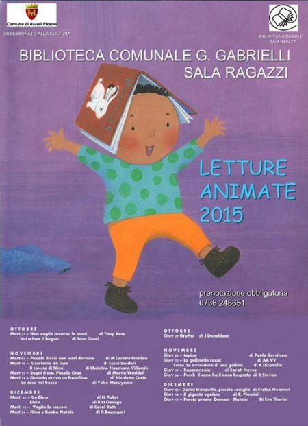 Letture bambini 2015 ascoli piceno