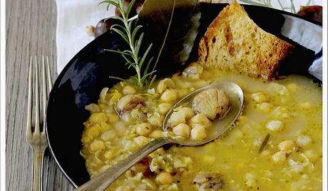 Zuppa di Ceci e Castagne