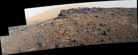Il 27 marzo 2015 la Mast Camera (MastCam) di Curiosity ha ripreso il sito Garden City, che raccoglie una fitta rete di vene di minerali sporgenti. Crediti: NASA/JPL-Caltech/MSSS