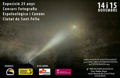 Mostra sui 25 anni di concorsi di fotografia speleologica e canyon  a Sant Feliu