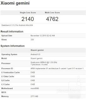 [Rumors] Xiaomi Mi5 e Mi Pad 2 avvistati su Geekbench: uscita vicina?