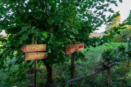 QUARIN : montagne a bassa quota – a piedi sul Collio