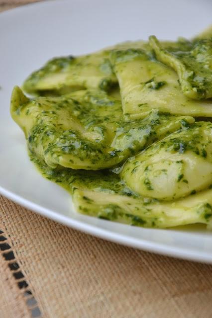 Tortelli di patate emiliani...conditi alla genovese