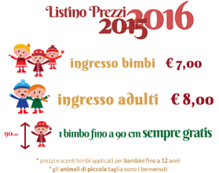 Tariffe Santa Claus Village di Cesenatico