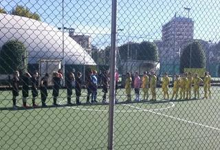 Ingresso in campo di CLT e Gadtch Perugia Juniores Femminile