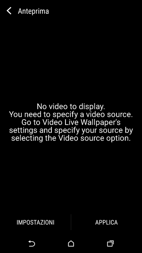 Video Live Wallpaper Screenshot 2