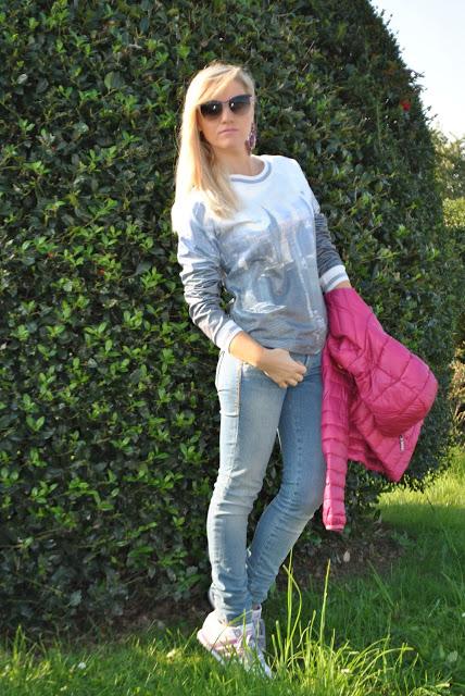 outfit casual outfit casual autunnale outfit autunnale outfit novembre 2015 casual outfit outfit jeans e scarpe da tennis outfit jeans e sneakers come abbinare jeans e scarpe da tennis jeans and sneakers how to wear jeans and sneakers how to combine jeans and sneakers mariafelicia magno fashion blogger color block by felym fashion blogger italiane fashion blogger bergamo fashion blogger milano blog di moda blogger bionde blonde hair blonde girls blondie fall outfit 