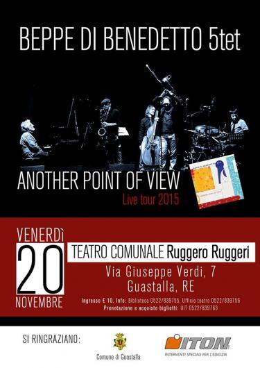 Beppe Di Benedetto 5tet in concerto presso Teatro Ruggero Ruggeri di Guastalla