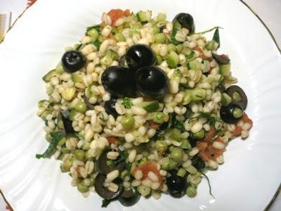 Insalata tiepida di orzo e....