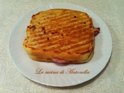 Toast con pancarrè home made