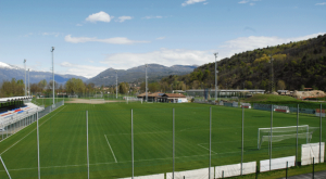 Il campo sportivo di Luino, presso il Parco Margorabbia (weltfussballarchiv.com)
