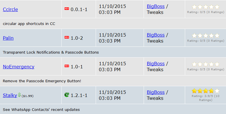 Jailbreak iOS 9.x.x – Tutti i Tweak testati e funzionanti [Aggiornato 15.11.2015]