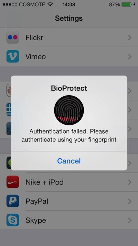 Cydia (iOS 9.x.x) – BioProtect si aggiorna supportando correggendo alcuni bug [Aggiornato Vers. 1.8-29]
