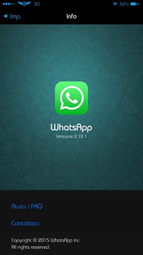 WhatsApp per iOS si aggiorna con nuove funzionalità al 3D Touch, arrivano il Peek e il Pop [Aggiornato x7 Vers. 2.12.11]