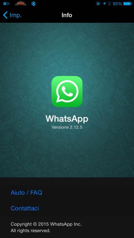 WhatsApp per iOS si aggiorna con nuove funzionalità al 3D Touch, arrivano il Peek e il Pop [Aggiornato x7 Vers. 2.12.11]