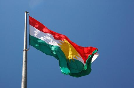 Bandiera del Kurdistan.
