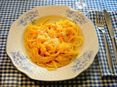 Pasta alla crema di zucca