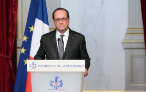 Il Presidente della Repubblica francese, François Hollande (elysee.fr)