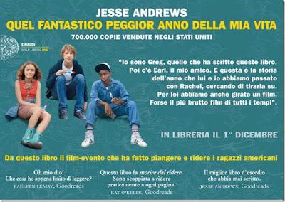 Books & Babies [Anteprima]: Quel fantastico peggior anno della mia vita  di Jesse Andrews