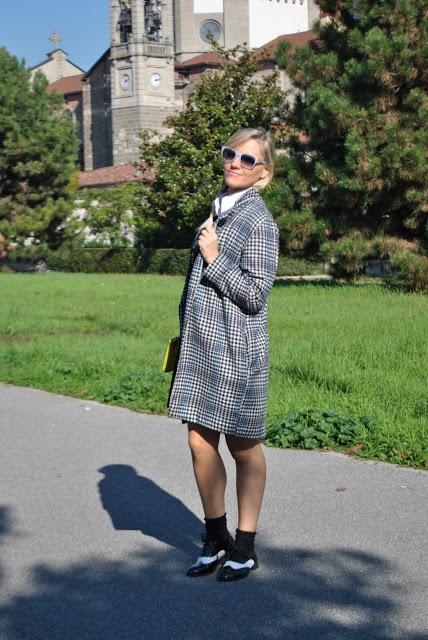 outfit cappotto oversize outfit cappotto a uovo come abbinare un cappotto oversize come abbinare un cappotto a uovo outfit novembre 2015 outfit autunnali outfit per il lavoro street style outfit cappotto tartan cappotto stampa tartan mariafelicia magno fashion blogger colorblock by felym fashion blog italiani fashion blogger italiane blogger italiane di moda fashion blogger bergamo fashion blogger milano ragazze bionde oversize coat how to wear oversize coat how to combine oversize coat egg shape coat how to wear egg shape coat how to combine egg shape coat 