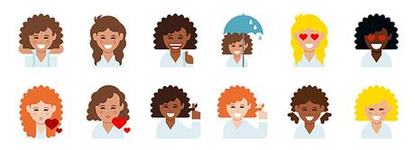 Capelli Social: le Emoji per le ricce e il tag #LoveYourCurls
