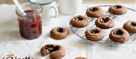 cookies alla marmellata senza glutine 1