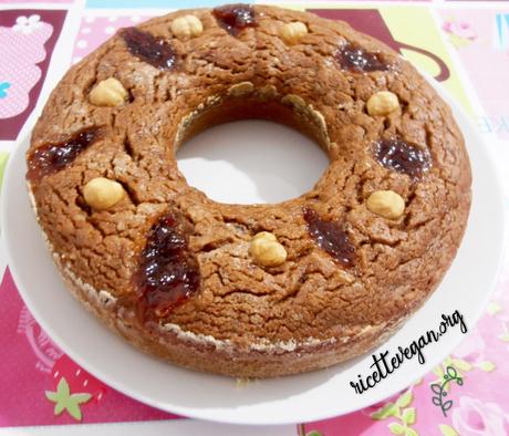 ricettevegan.org - ciambella di prugne secche