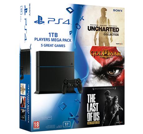 Il nuovo bundle ufficiale PlayStation 4 include tre giochi