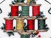 Cross stitch- Christmas- albero natale rocchetti filo