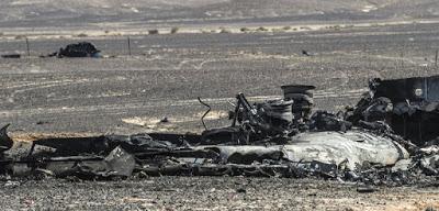 L’aereo precipitato nel Sinai è stato abbattuto da una bomba, dice la Russia