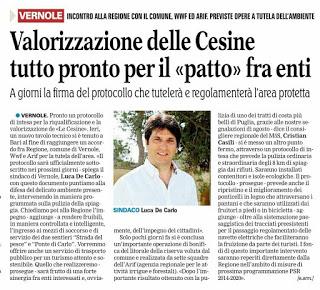 Rassegna stampa Xylella e Cesine del 17 novembre 2015