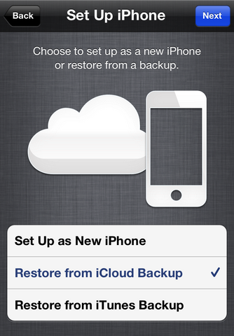 Ultimo backup non è stato completato Errore backup icloud iOS