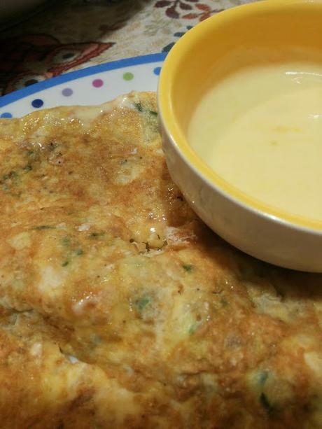 Frittata con Salsa allo Yogurt